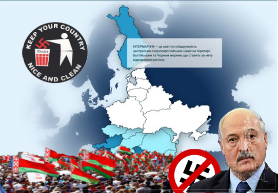 Imagem de capa: belarus, lukashenko e neonazistas
