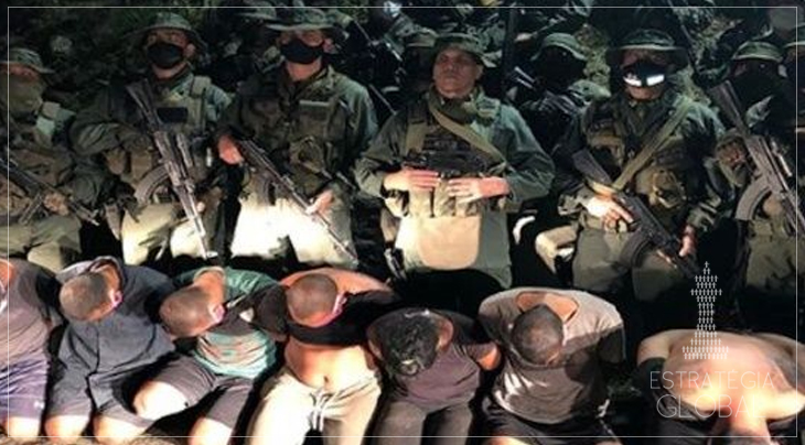 Venezuela captura 14 mercenários nas últimas 24 horas