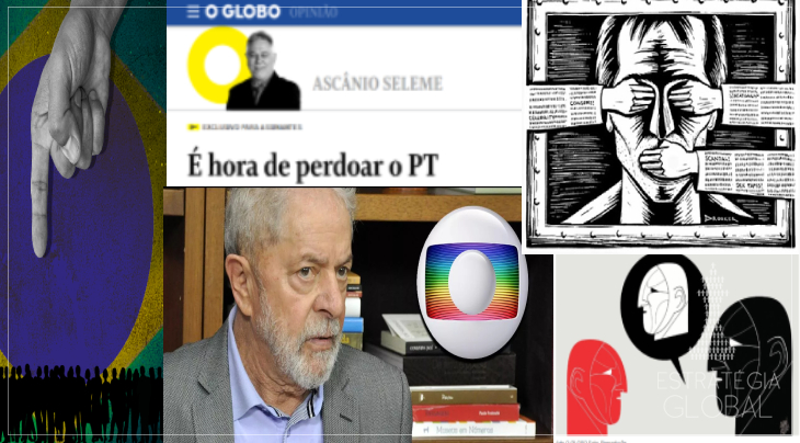 O autoritarismo liberal no aceno ao PT: a Globo não perdoa é a democratização