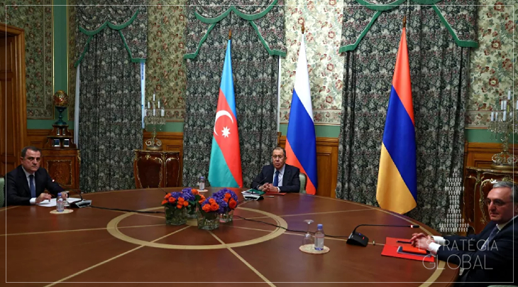 Rússia, Armênia e Azerbaijão assinam acordo de paz em Nagorno-Karabakh
