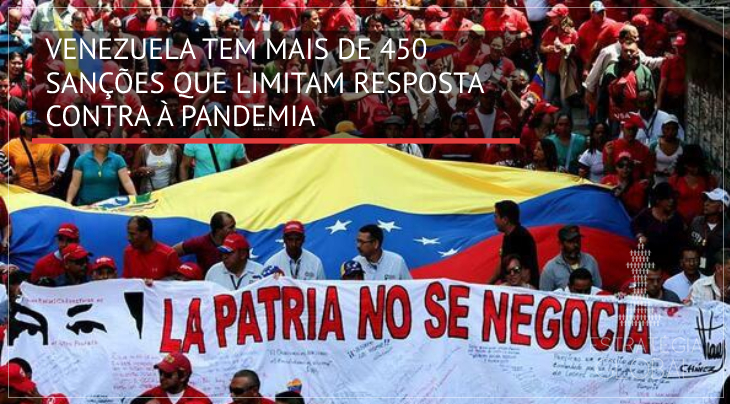 Venezuela tem mais de 450 sanções que limitam resposta à pandemia