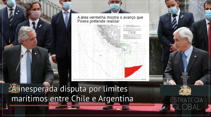 A inesperada disputa por limites marítimos entre Chile e Argentina