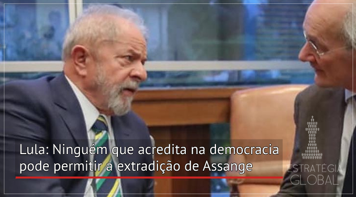 Lula: Ninguém que acredita na democracia pode permitir a extradição de Assange