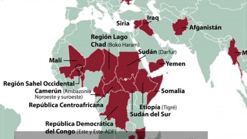 16 conflitos ignorados pela mídia ocidental