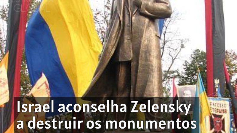 Israel aconselha Ucrânia a destruir os monumentos em memória de Stepan Bandera