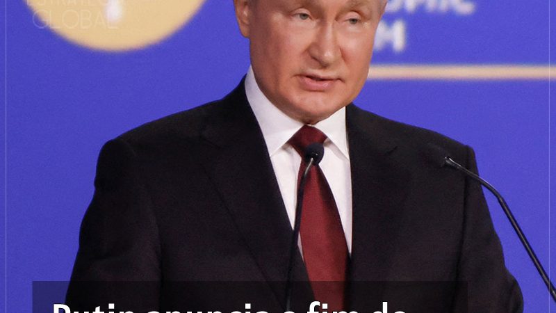 Putin anuncia o fim do mundo unipolar