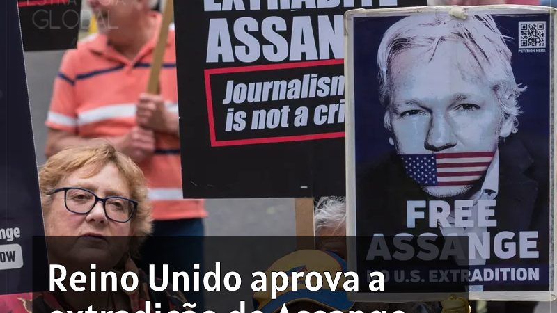 Reino Unido aprova a extradição de Assange para os EUA