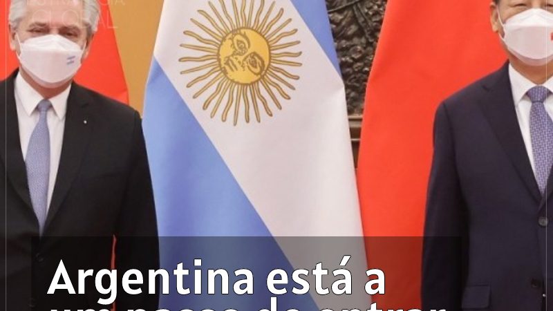 Argentina está a um passo de entrar no BRICS