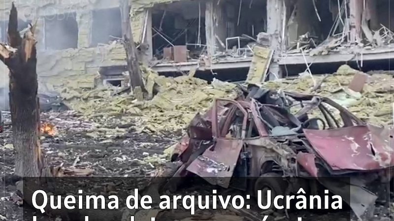 Queima de arquivo: Ucrânia bombardeia seus próprios prisioneiros de guerra
