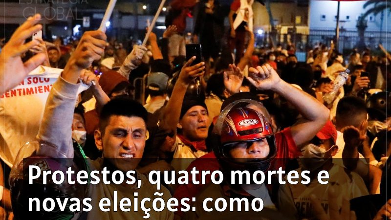 Protestos, quatro mortes e novas eleições: como avançam os protestos no Peru após a destituição de Castillo