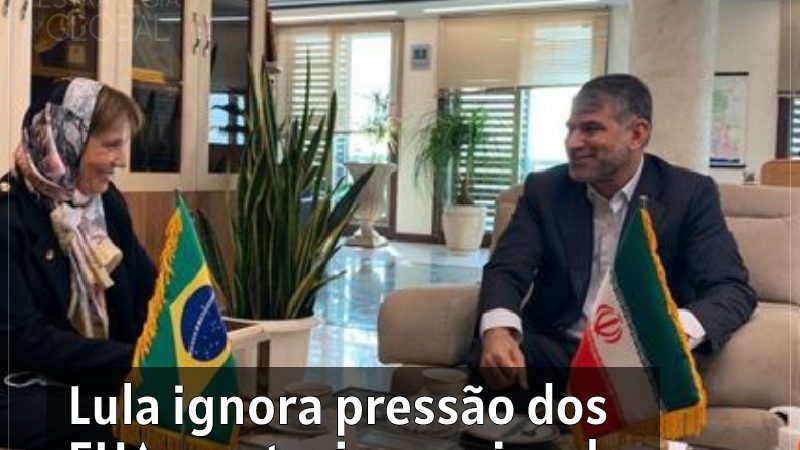 Lula ignora pressão dos EUA e autoriza navios de guerra do Irã no Brasil