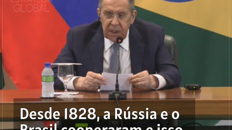 Desde 1828, a Rússia e o Brasil cooperaram e isso continuará