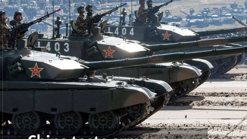 China testa armas para cenário de guerra total