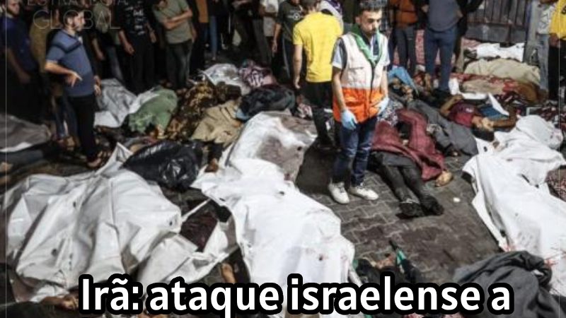Irã: ataque israelense a hospital em Gaza é um genocídio