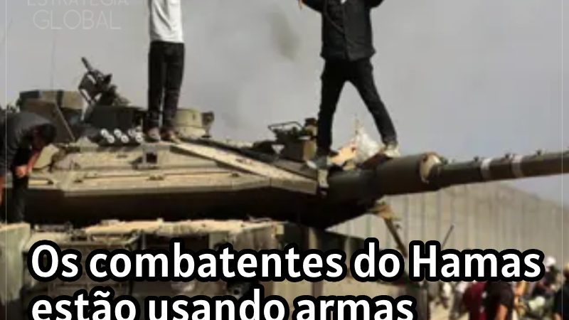 Os combatentes do Hamas estão usando armas americanas destinadas à Ucrânia?