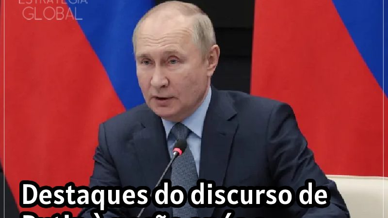 Destaques do discurso de Putin à nação após o atentado no Crocus City Hall: